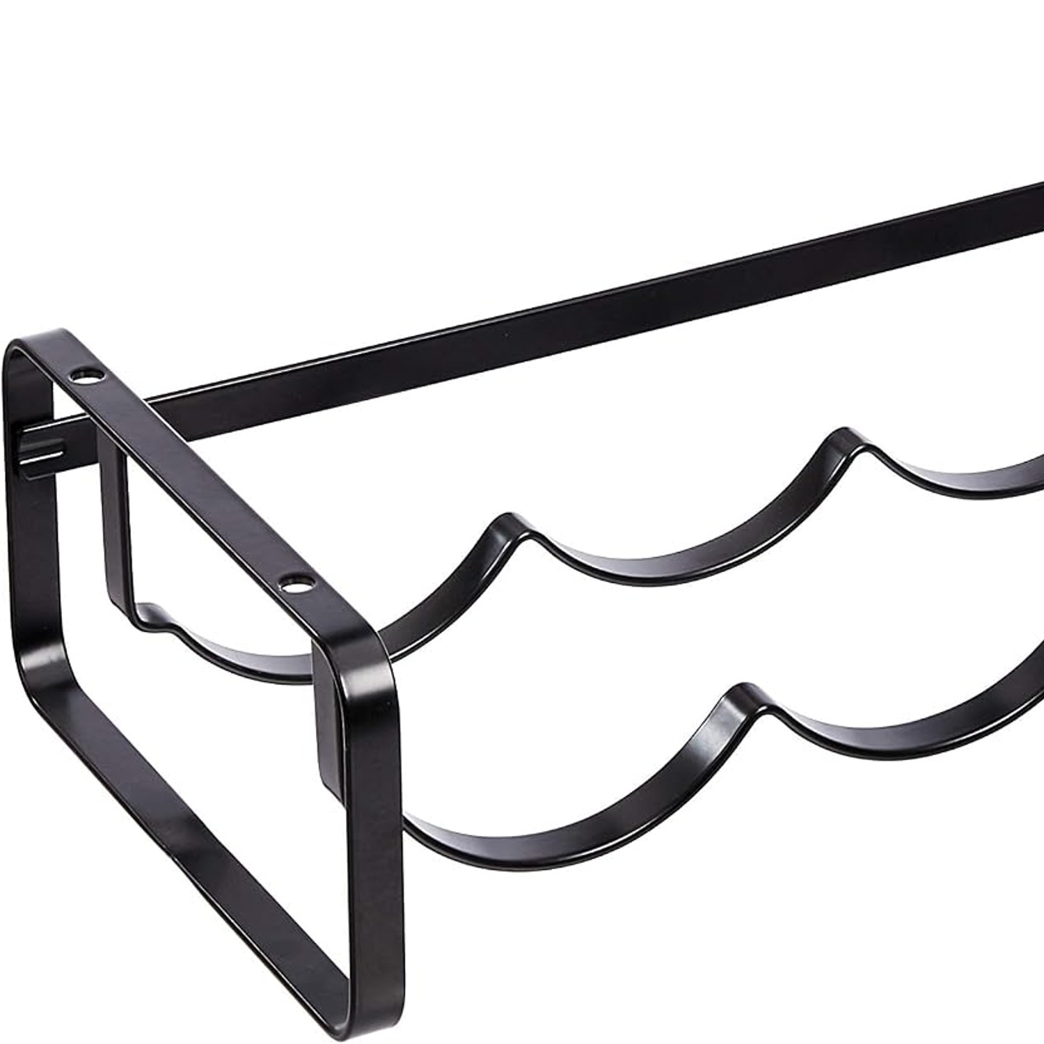 Stackable Metal Wine Rack, 4-Bottle Countertop Holder