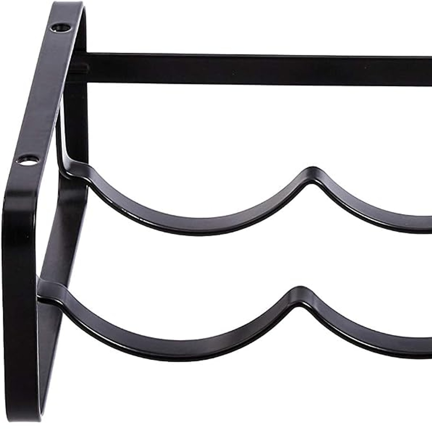 Stackable Metal Wine Rack, 4-Bottle Countertop Holder: image 2