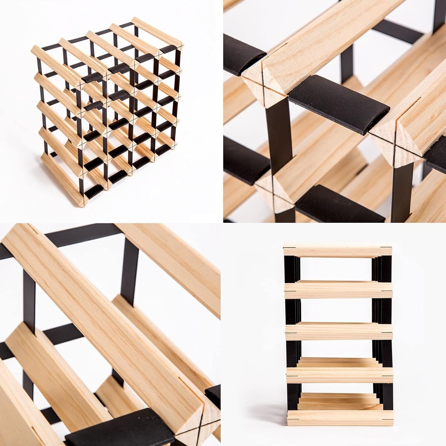 20 Bottle Timber Wine Rack: image 6