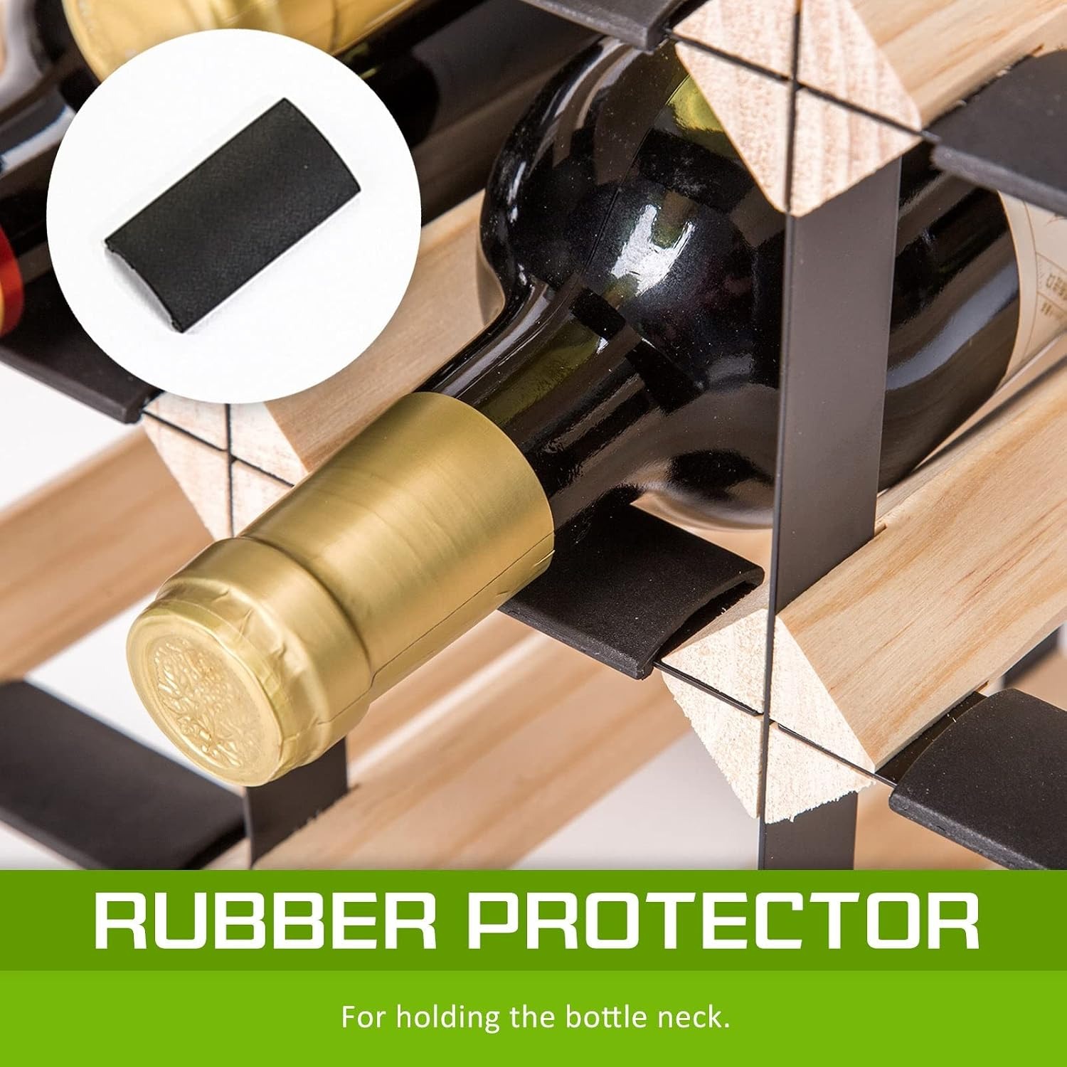 20 Bottle Timber Wine Rack: image 10
